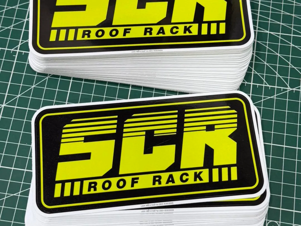 SCR Roof Rack — ไดคัทโลโก้